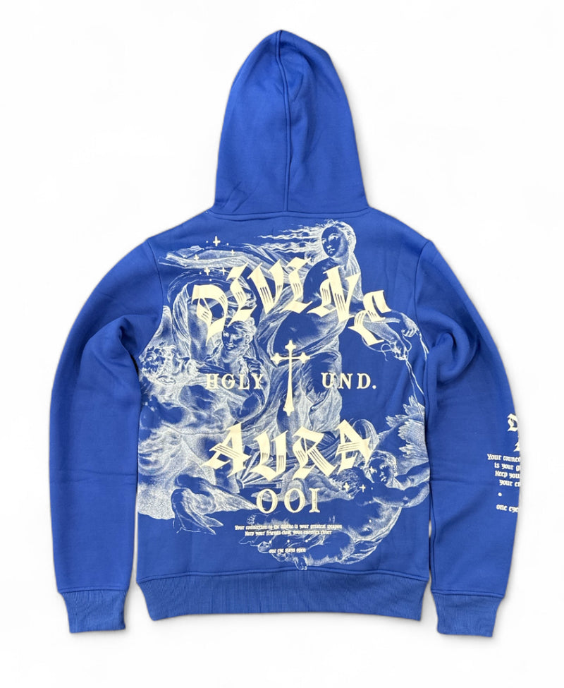 Highly Undrtd 'Divine Aura' Hoodie (Royal) UF5603 - FRESH N FITTED
