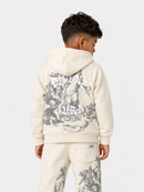 Highly Undrtd Kids 'Divine Aura' Hoodie (Ivory) UF5603K