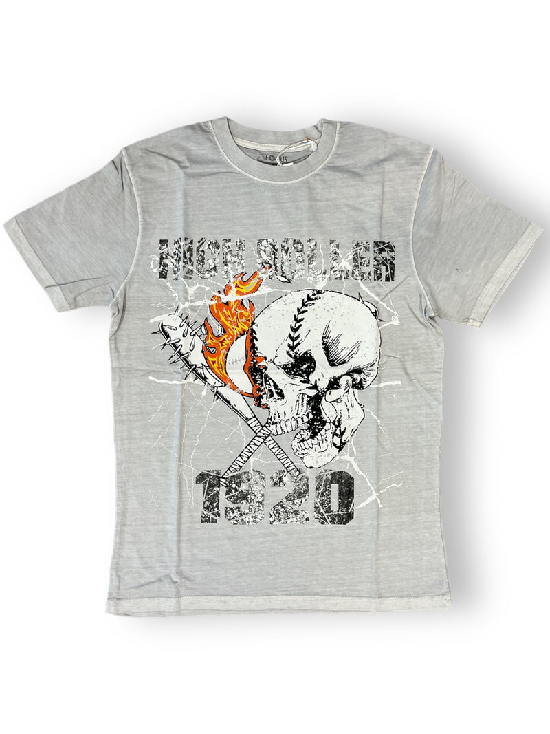 Focus 'High Roller' Garment Dye T-Shirt (Cloud) 80631 - FRESH N FITTED-2 INC