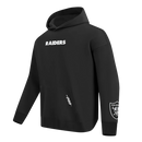 Pro Standard 'Las Vegas Raiders Wingspan' Drop Shoulder Hoodie (Black) FOR5410450 - FRESH N FITTED