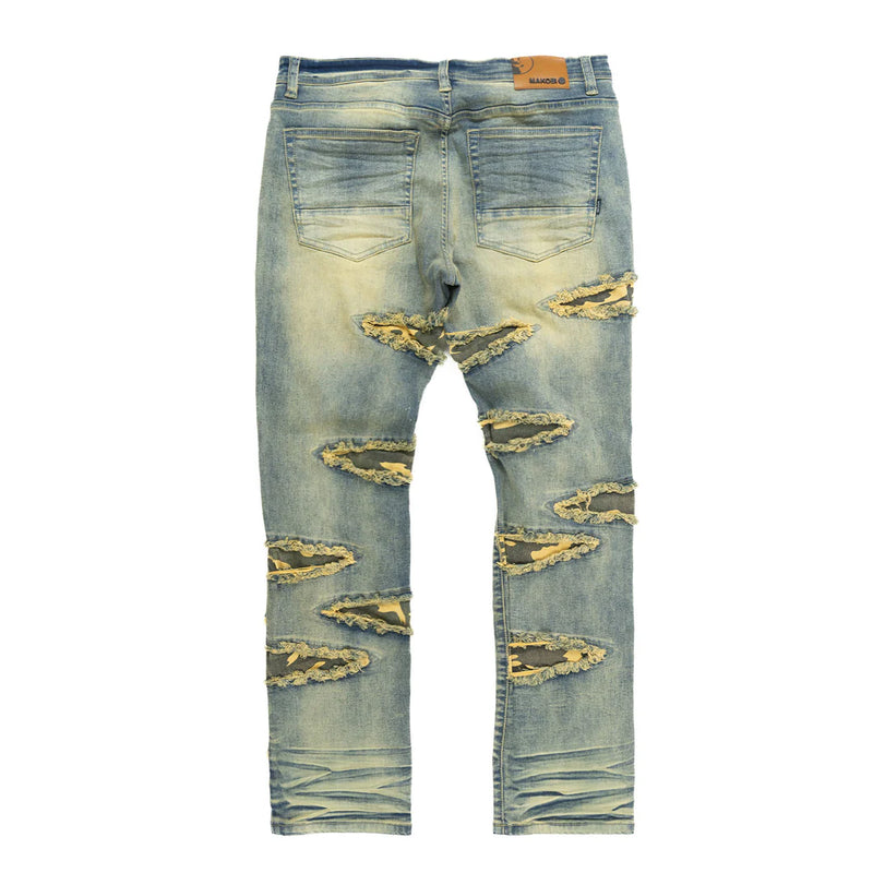 Makobi 'Sassari' Denim (Dirt Wash) M1797