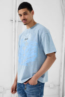 SYIP 'Reckoning' T-Shirt (Ice Blue) 9192A - FRESH N FITTED