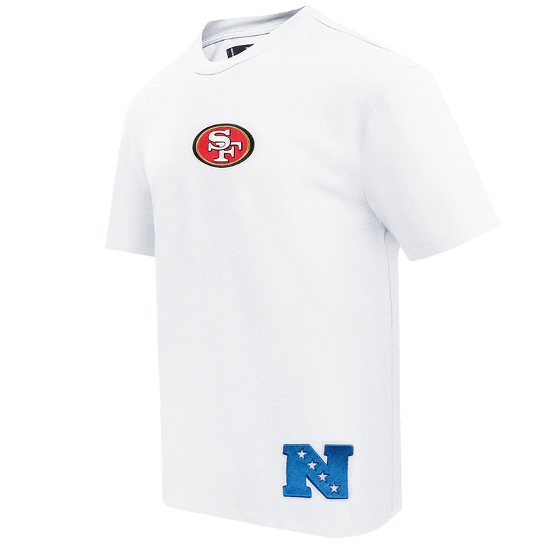 Pro Standard 'San Francisco 49ers Wingspan' Drop Shoulder T-Shirt (White) FS41410470