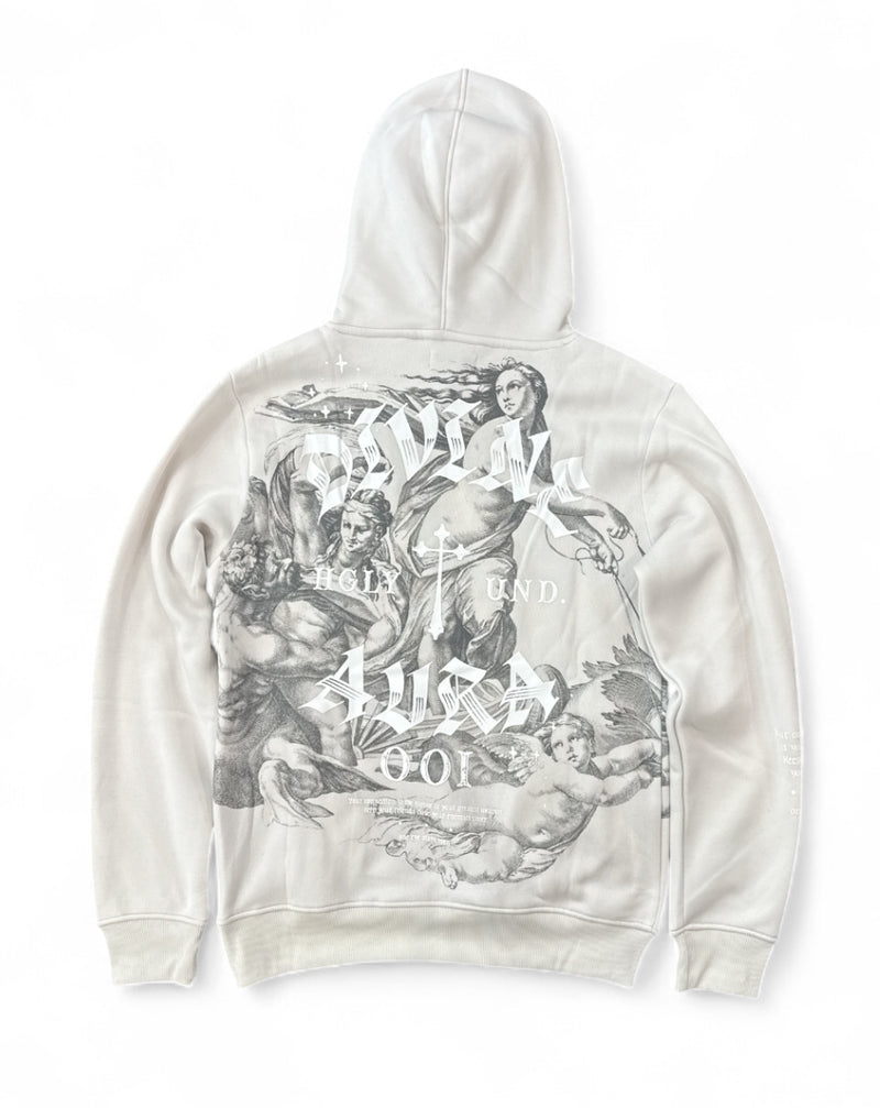 Highly Undrtd 'Divine Aura' Hoodie (Cloud) UF5603 - FRESH N FITTED