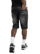 Makobi 'Prego' Denim Shorts (Black Wash) M904 - FRESH N FITTED
