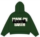 KML 'SCRIPT’ Hoodie (Olive) - FRESH N FITTED