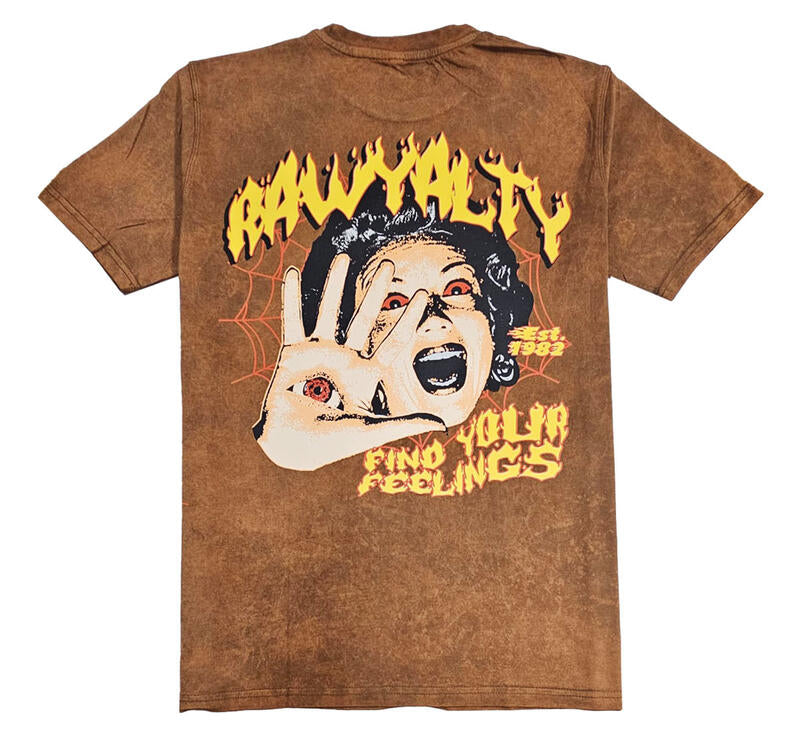 Rawyalty 'Feeling' T-Shirt (Brown) RMT-000