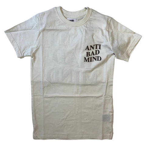 Evolution Kids 'Anti Bad Mind' T-Shirt (Natural) EV-180503