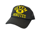 7M 'ATHLETIC' Trucker Hat (Black) - FRESH N FITTED