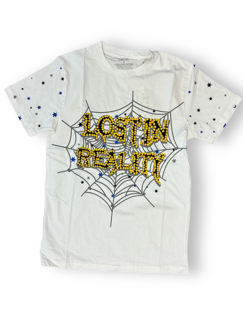 Focus 'Lost In Reality' T-Shirt (White) 80639 - FRESH N FITTED-2 INC