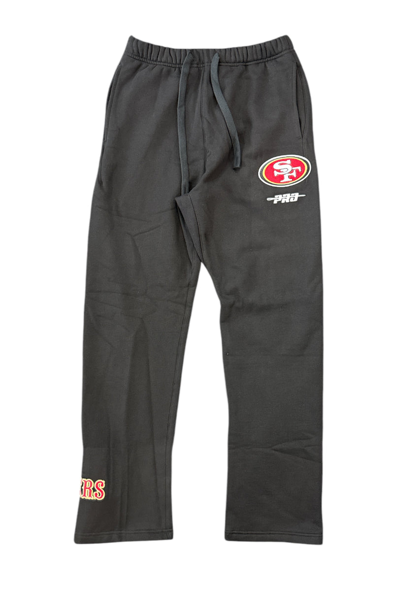 Pro Standard 'San Francisco 49ers Wingspan' Straight Leg Sweat Pants (Black) FS44410472