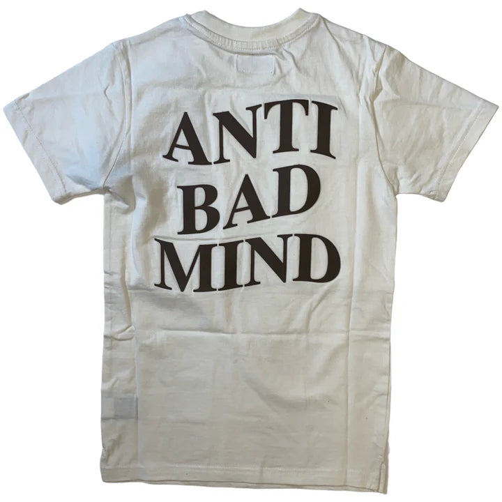 Evolution Kids 'Anti Bad Mind' T-Shirt (Natural) EV-180503