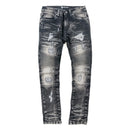 Makobi Kids 'Rick Biker' Denim (Washed Black) B1786