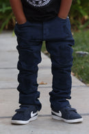 Makobi Kids 'Monogram' Denim (Navy) B1941 - Fresh N Fitted Inc