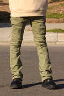 Makobi Kids 'Monogram' Denim (Olive) B1941 - Fresh N Fitted Inc