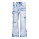 Makobi Kids "Cesare" Stacked Denim (Lt. Wash) B1968