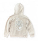 Highly Undrtd Kids 'Above All' Rhinestone Zip Up Hoodie (Beige) UF5604K - FRESH N FITTED