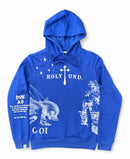 Highly Undrtd 'Divine Aura' Hoodie (Royal) UF5603 - FRESH N FITTED
