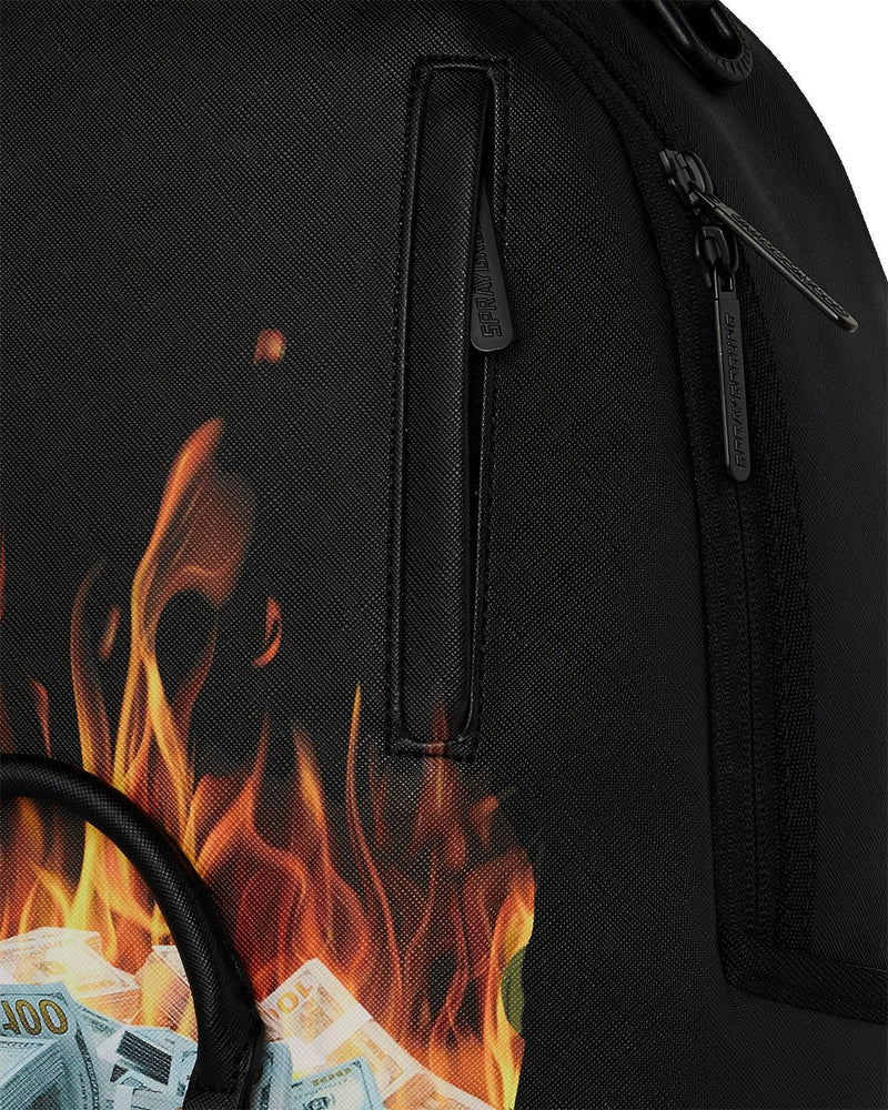 SPRAYGROUND 'Bag Of Money On Fire' Backpack (910B7675NSZ) - FRESH N FITTED