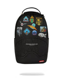SPRAYGROUND 'Sharkmouth Embossed W/ Patches' Backpack (910B8286NSZ) - FRESH N FITTED