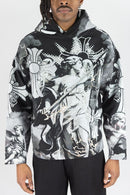 Rebel Minds 'Cross Angel' Rhinestone Tapestry Hoodie (Black) 152-338 - FRESH N FITTED