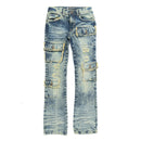 Makobi Kids "Cesare" Stacked Denim (Vintage) B1968