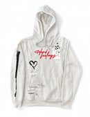 Highly Undrtd 'Fake Love' Hoodie (Cloud) UF5607 - FRESH N FITTED