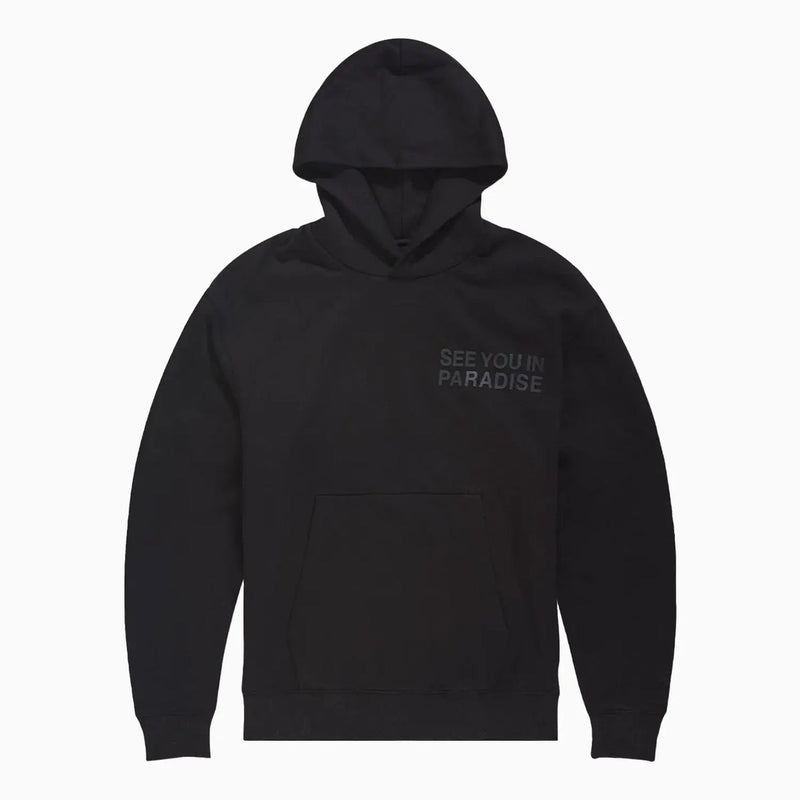 SYIP 'See You In Paradise' Tonal Pullover Hoodie (Black) 8395H