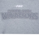 Pro Standard Golden State Warriors Reverse French Terry Fleece Hoodie (Dark Heather Grey) BGW5515877