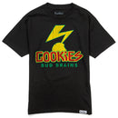 Cookies 'Bud Brains SS' T-Shirt (Black) CM243TSP55 - FRESH N FITTED