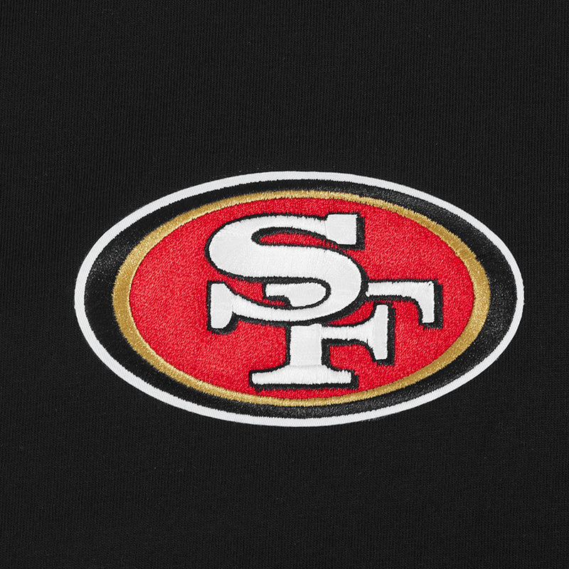 Pro Standard 'San Francisco 49ers Wingspan' Drop Shoulder T-Shirt (Black) FS41410470