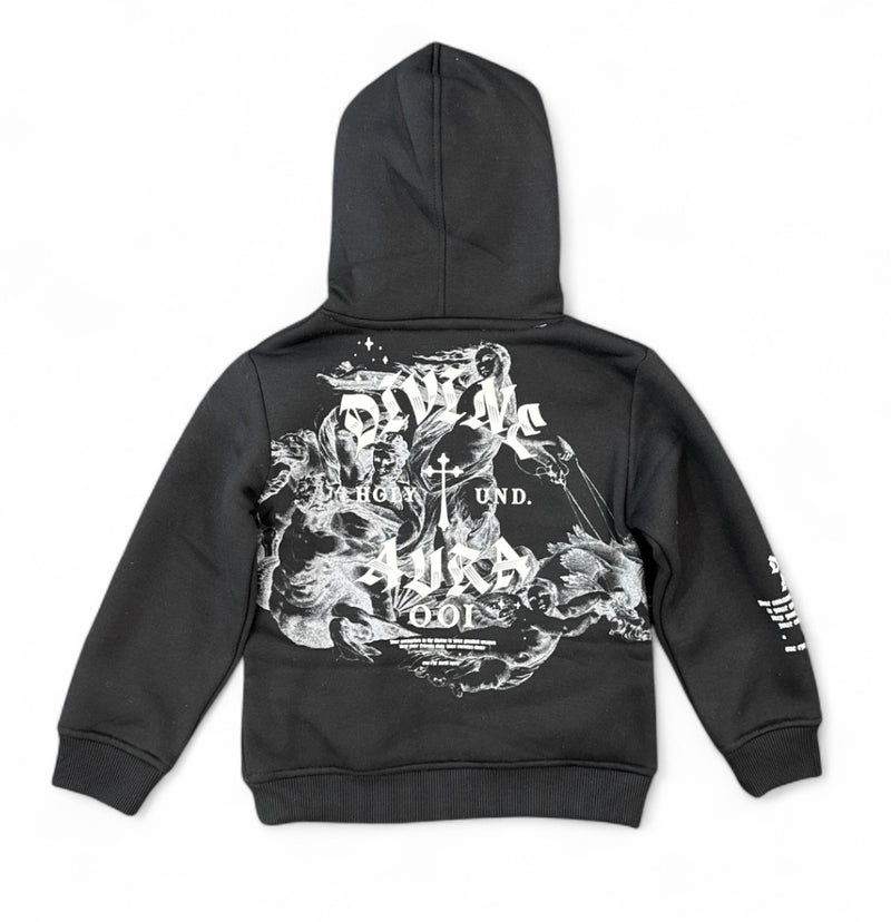 Highly Undrtd Kids 'Divine Aura' Hoodie (Black) UF5603K - FRESH N FITTED
