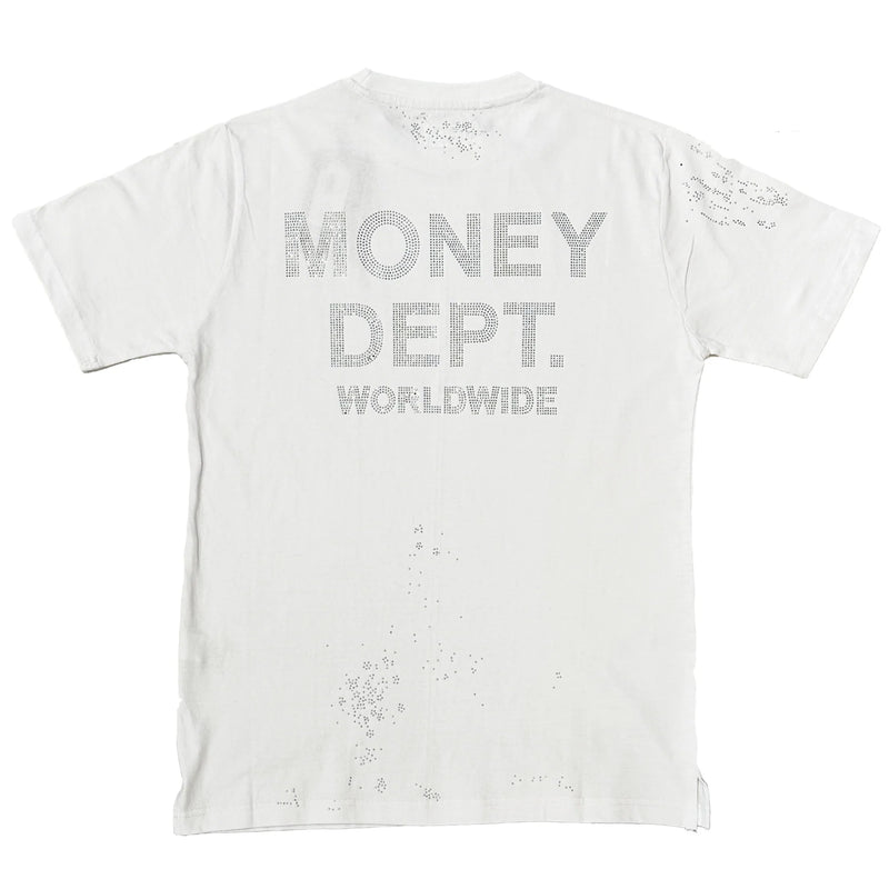 FWRD Kids 'Money Dept' T-Shirt (White) FW-180733K