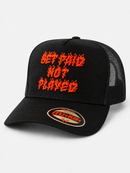 MUKA 'Get Paid Not Played' Trucker Hat (Black) T5607B