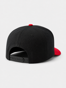 MUKA 'Blessed Patch' Snapback Hat (Blk/Red) S4620