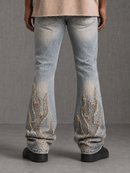Rebel Denim 'Firefest' Stacked Flare Denim (Vintage) 652-668