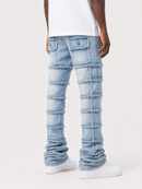 FWRD 'Patchwork True Stacked Denim' FW-33958A (Ice Blue)