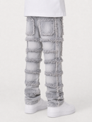 FWRD Kids 'Patchwork' True Stacked Denim (Grey) FW-33958 K/LK