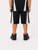 Rebel Minds Kids 'Crown Legends' Air Mesh Shorts (Black) 612-11855