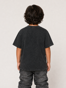 Rebel Minds Kids 'Masterpiece' Cropped Shirt (Black) 612-11103