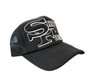 KML ‘SF' Trucker Hat (Black) - FRESH N FITTED