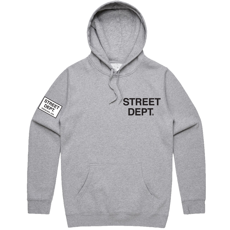 PG Apparel 'Street Dept' Hoodie (Gray) STDPT400