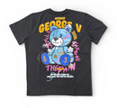 George V 'GV Bear' Tee (Black) GV-O2710 - FRESH N FITTED