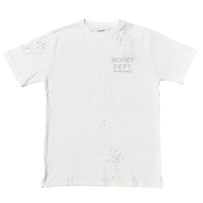 FWRD Kids 'Money Dept' T-Shirt (White) FW-180733K