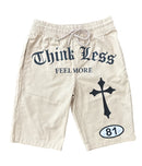 Switch 'Think Less' Woven Shorts (Sand) SS5509 - FRESH N FITTED