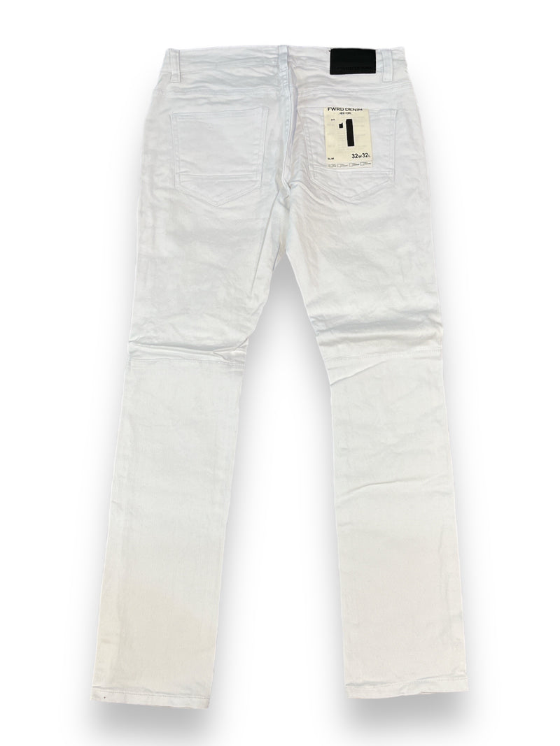 FWRD 'Washed Up' Denim (White) FW-33484 - Fresh N Fitted Inc 2