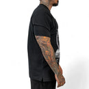 Juren 'Alpha Wolf' Chenille T-Shirt (Black) - FRESH N FITTED