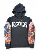Black Pike 'Legends' Tapestry Hoodie (Black) FB2536S - FRESH N FITTED