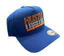 Muka 'Hustle' Snapback Hat (Blue) S4427 - FRESH N FITTED
