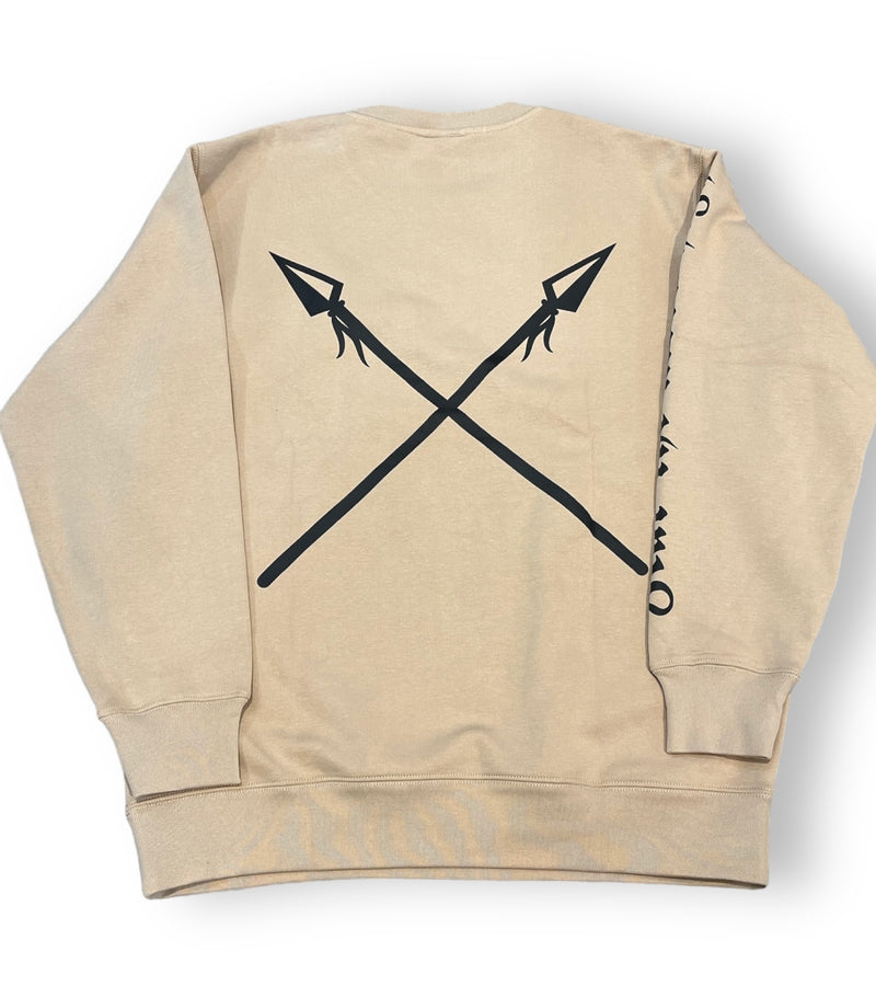 Protector and Maintainer 'Fear The Most High' Crewneck (Khaki)